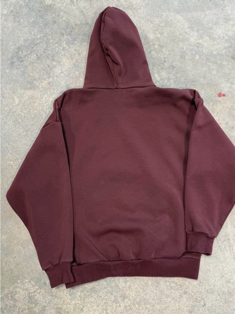 lululemon athletica Men's Maroon oversized Pullover Hoodie - Picture 2 of 5